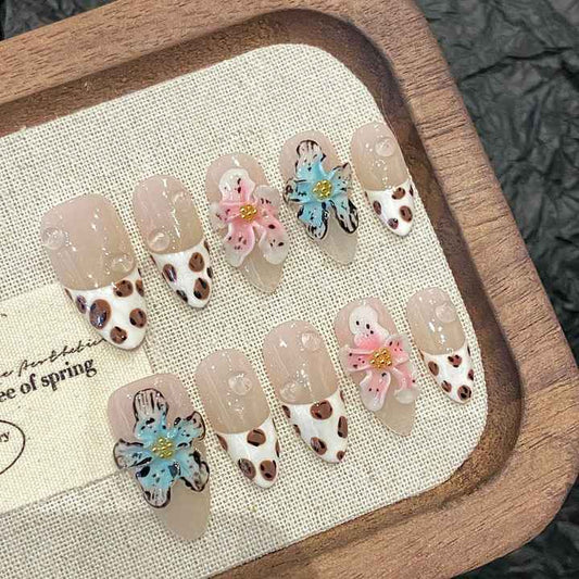 Almond nails - fingernails 