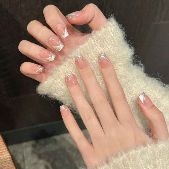 Wholesale Medium Acrylic False Nail 