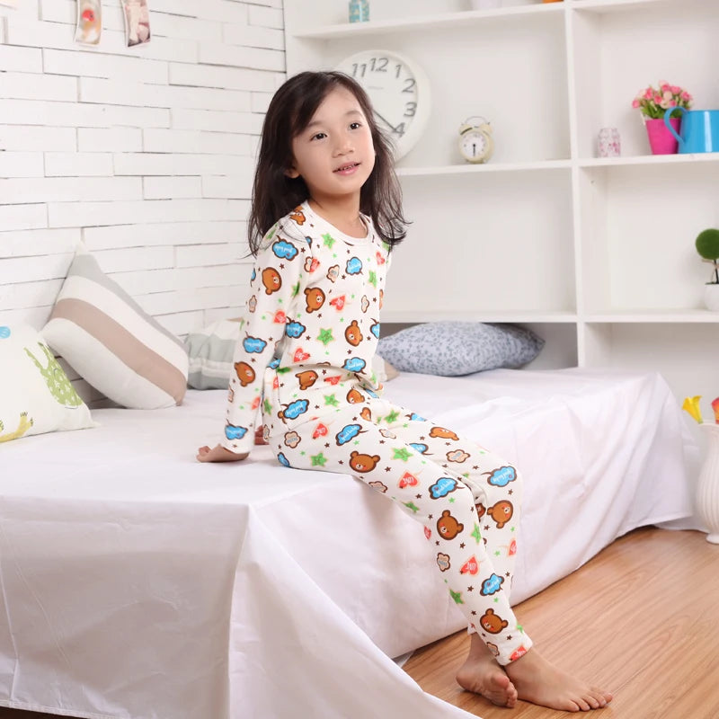 بيجامه اطفال مريحه كم طويل