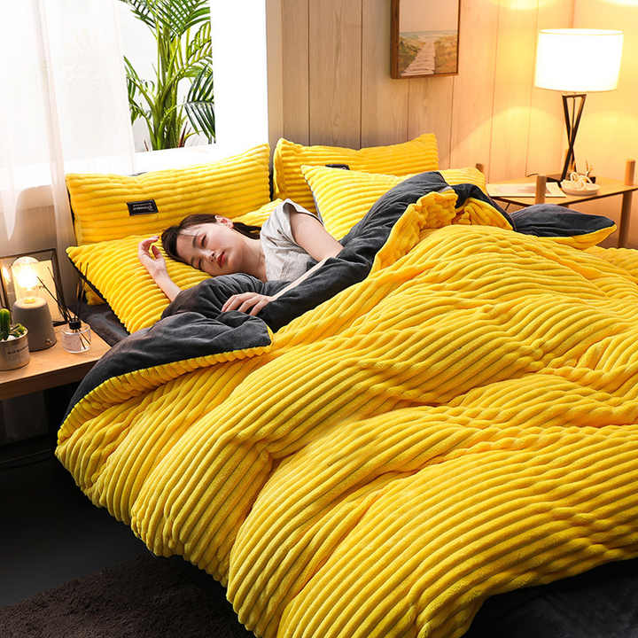 Solid King Queen Size 4 Design 