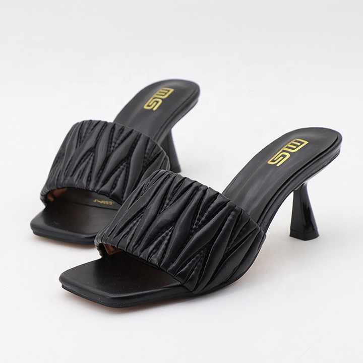 Classic women's solid rubber heel 