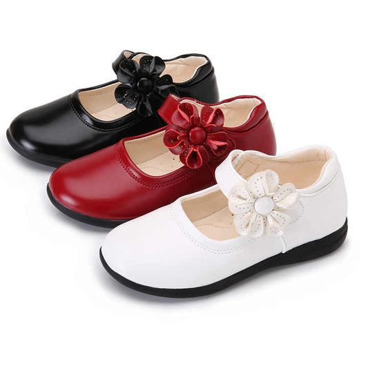 Girls flat shoes princess shoes 
