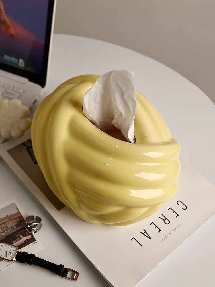 ceramic tissue box 