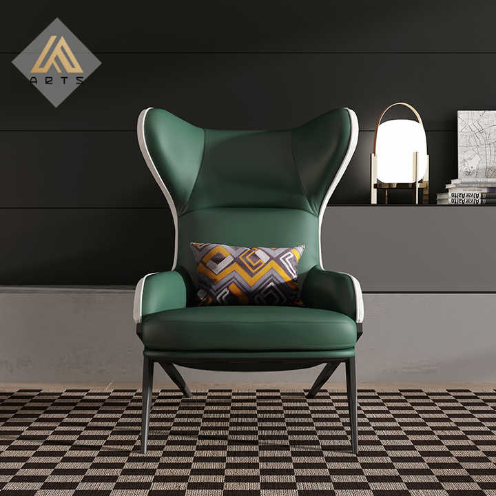 Leather leisure chair 