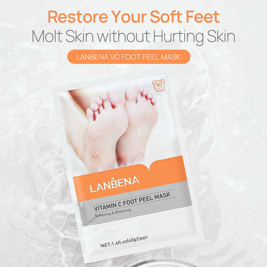 LANBENA Vitamin C Foot Peel Mask 