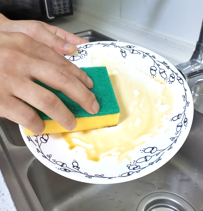 Raw cleaning materials 