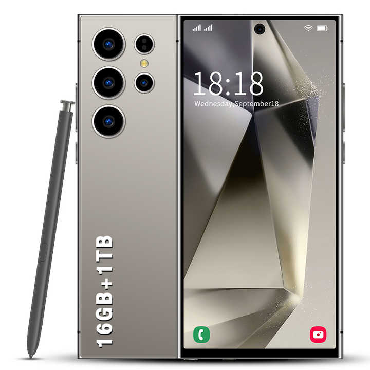 2025 New Original Gaxly Unlocked 5G S25 Ultra Telephone 16GB+1TB هاتف Gaxly S25 Ultra 5G مفتوح أصلي جديد لعام 2025، 16 جيجابايت + 1 تيرابايت، هواتف محمولة للألعاب تعمل بنظام