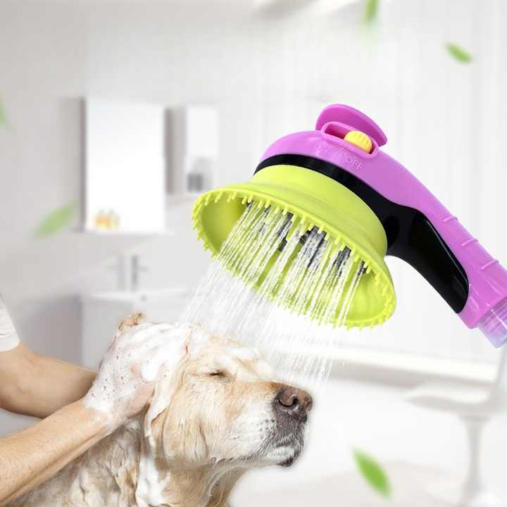 Factory Direct Wholesale Dog Cat Pet Shower Head Massager 