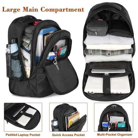 حقائب ظهر بعجلات للنساء والرجال وحقيبة ظهر للكمبيوتر