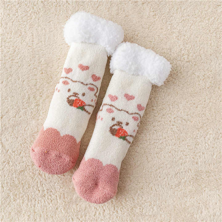 Thick velvet socks 