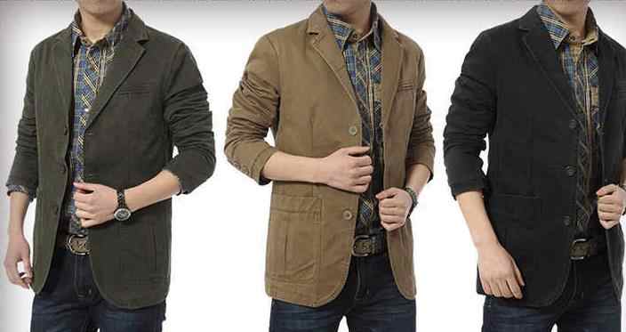 Men's cotton T-shirt with sleeves 