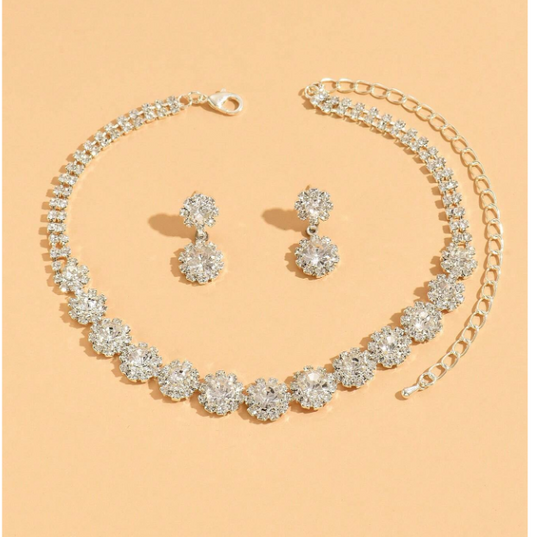Yiwu Cheapest Wedding Jewelry Fashion-مجموعة مجوهرات