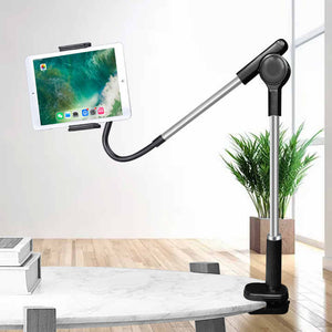 Adjustable Long Shelf Table, Portable Desktop, Anti-slip, 