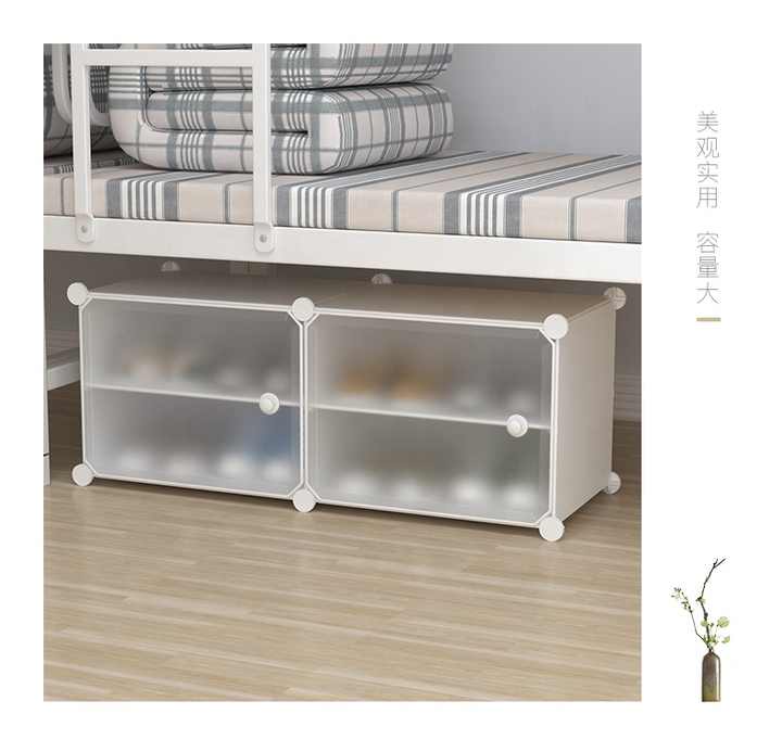 Factory supply EXW price home storage cheap shoe rack modern plastic cabinet shelf 