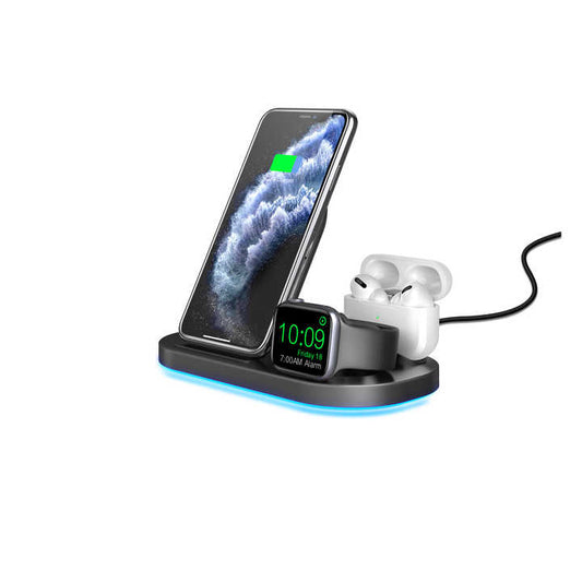 حامل شاحن  وكابلات لاسلكي-