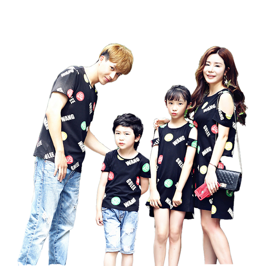 Matching family set for mother and daughter 