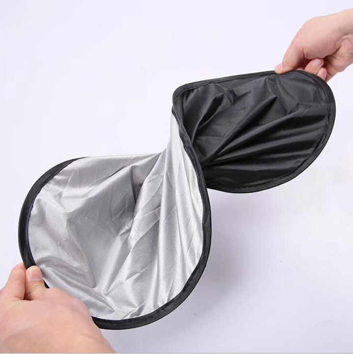 Piece Windshield Sunshade Foldable Car Front Window 