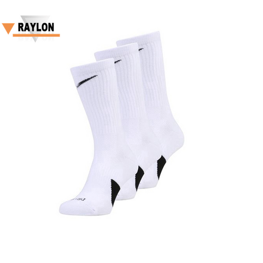 RL-B020 الكبار والرجل الأبيض جوارب رياضية RL-B020 Adult and Men's White Sports Socks