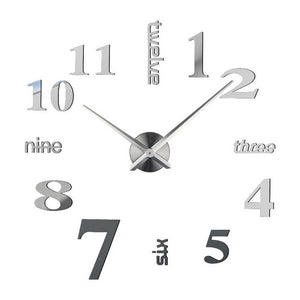 modern digital wall clock