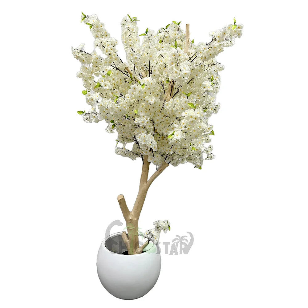 artificial pink cherry tree