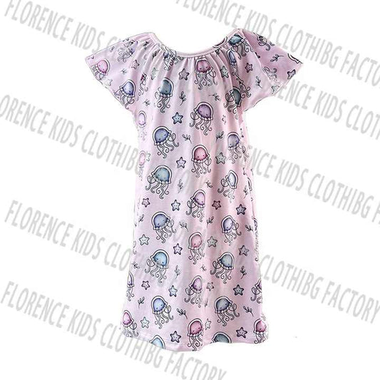 DH New Casual Dress for Baby Girls- الرسمي للفتيات