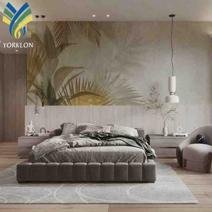 3D Modern Home Decor Tropical Green Leaves Floral 