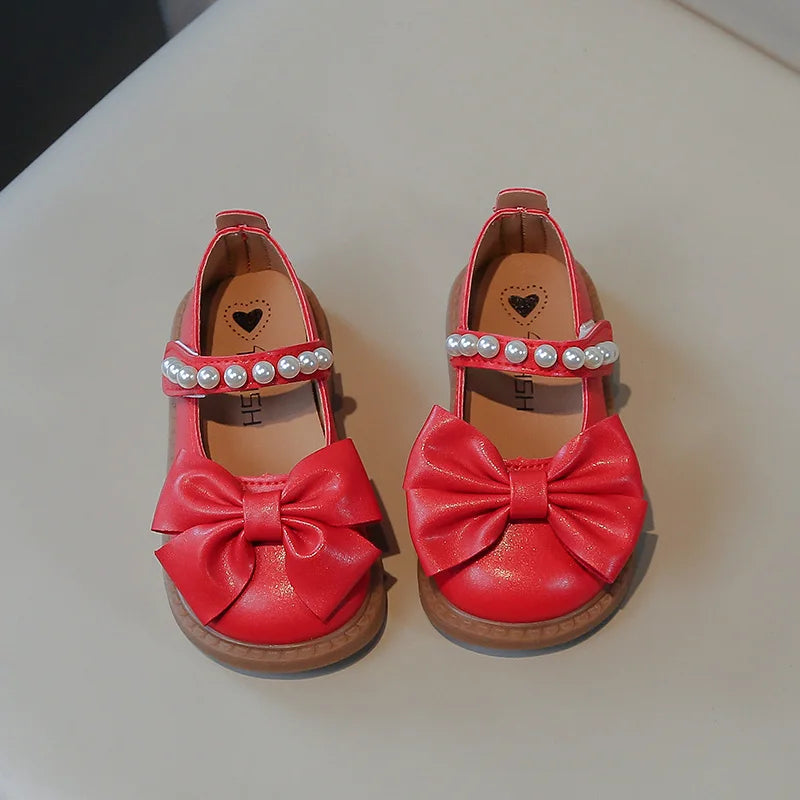 Girls Mary Jane Flat Shoes 