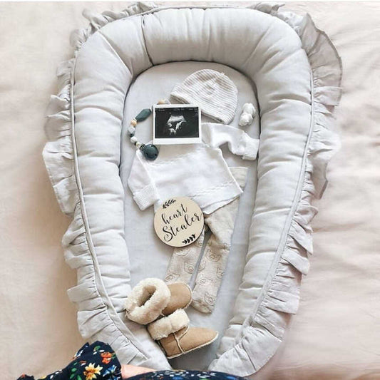 Pure Cotton Flexible Newborn -سرير سفر قابل للطي