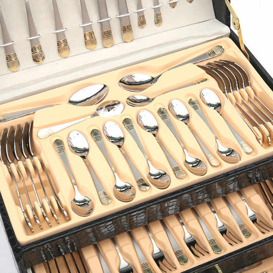 مجموعة أدوات المائدة والشوك والملاعق -Cutlery set, forks and spoons