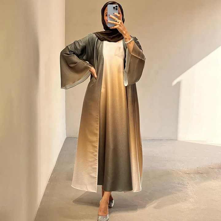 عباية ملونة اومبير