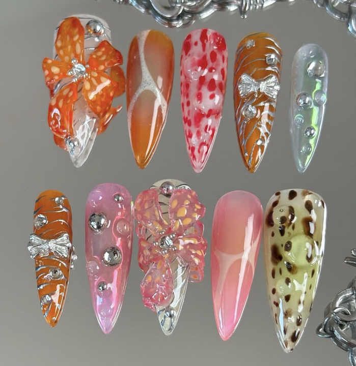 JOYPET New Fashion Design Custom-Long Artificial Nails 