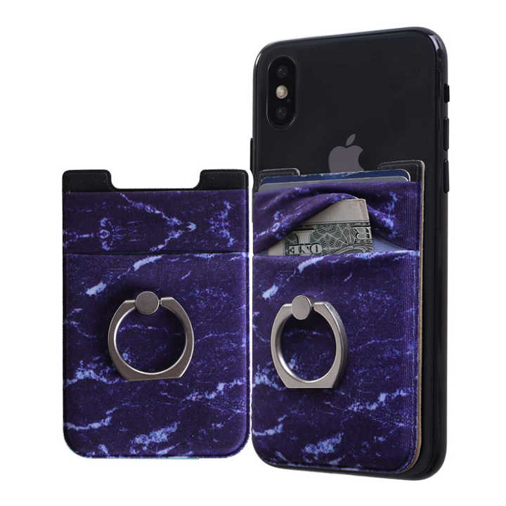 3M Phone Card Holder with Cell Phone Ring Wallet Stick 