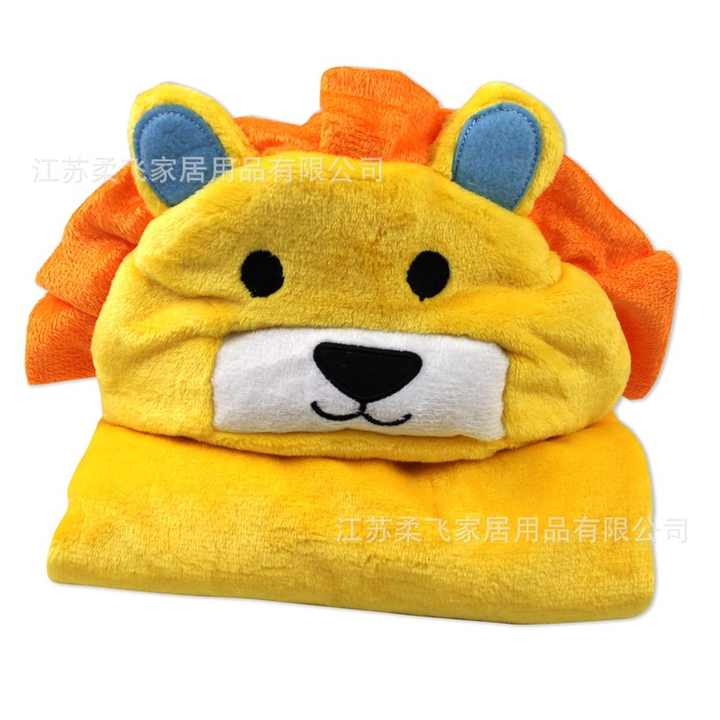 Songmai-بطانية رضع بغطاء للرأس ، للأطفال . ongmai Baby Hooded Blanket, Toddler, Stroller, Hooded