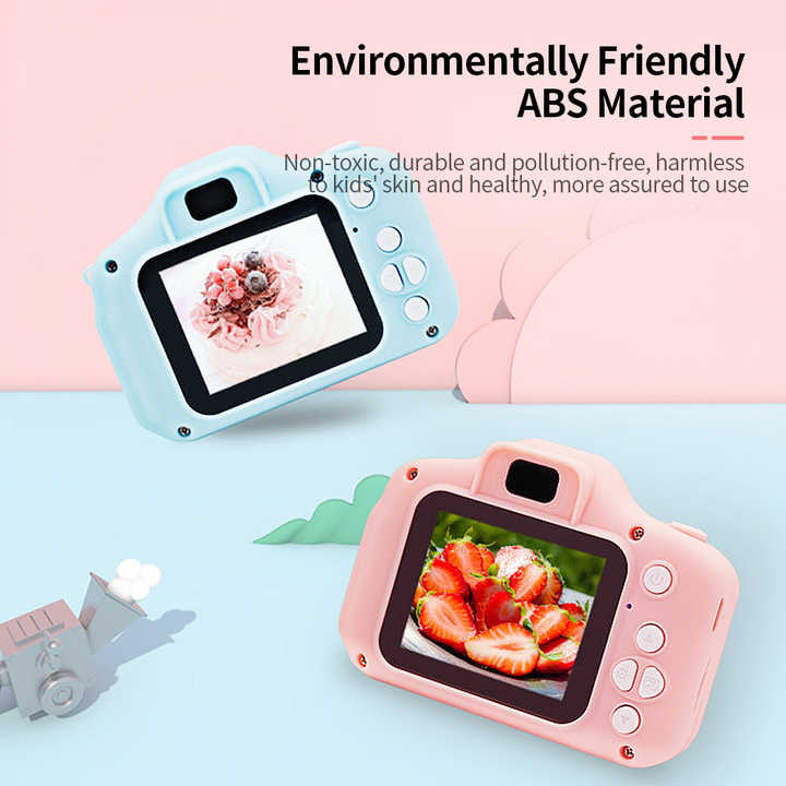 Birthday Digital Kids Camera for Christmas Gifts -  كاميرا SLR صغيرة عالية الدقة بشاشة بوصة