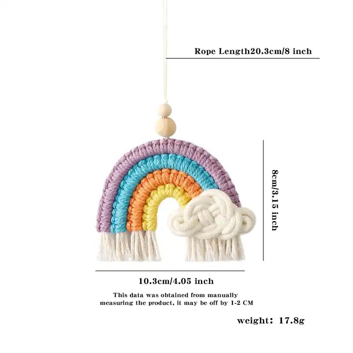 Rainbow Clouds Kids Room Home Decor 