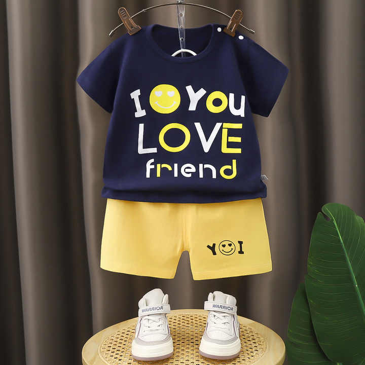 Boys' shorts, children's clothing suit 
