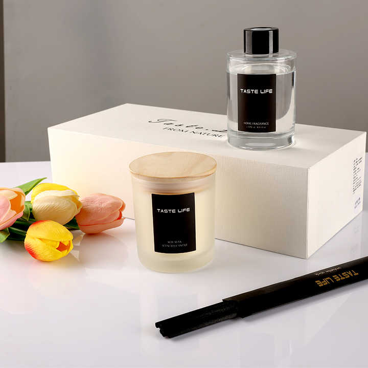 Luxury Candle Set for Birthday Home Indoor Long Lasting Decorative Candle with Candles 