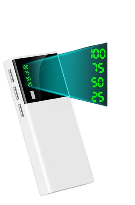 High Capacity Portable Power Bank with Screen 