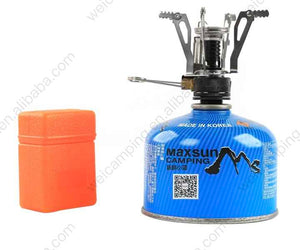 Ultra-Lightweight Compact Camping Gas Stove with 