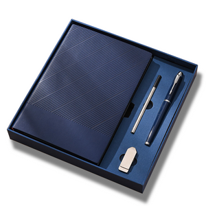 Custom PU Leather Business Notebook. 