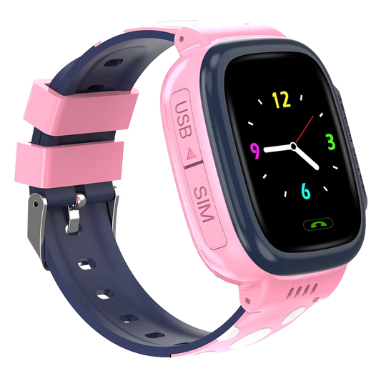 ساعة يد اطفال شاشة تعمل باللمس الرد على المكالمات ساعات أطفال