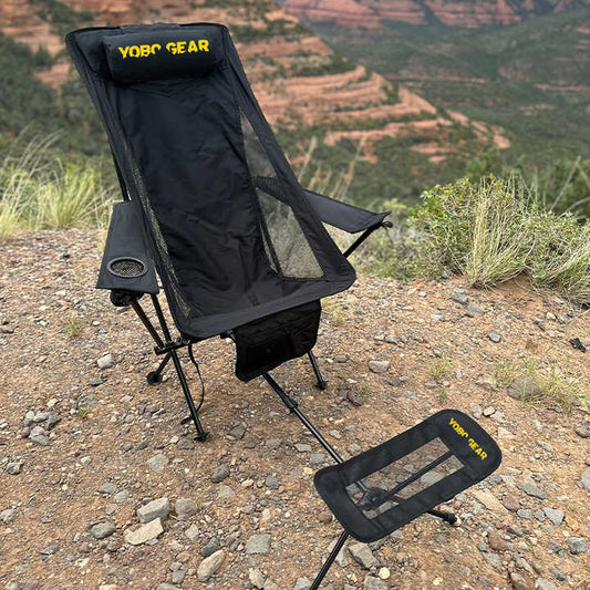 Lightweight, compact and lightweight 7075 armchair 