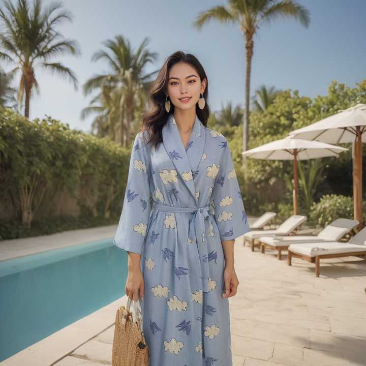 Women's cotton nightgown