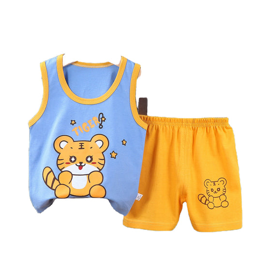 ملابس أطفال للأولاد والبنات صيفية، تي شيرت . Summer children's clothing for boys and g