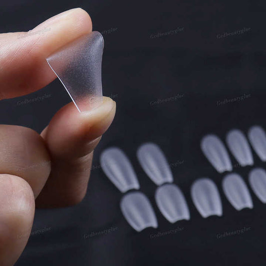 Set French Acrylic False Nail Tips 