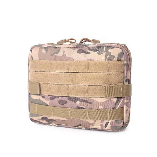 Tactical Molle Medical Bag EDC EMT Hiking Bag Map 