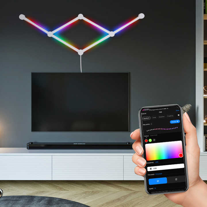 Hexagonal range with device 