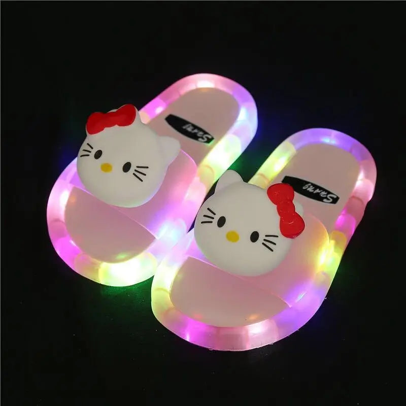 Girls' Luminous Flat Shoes 
