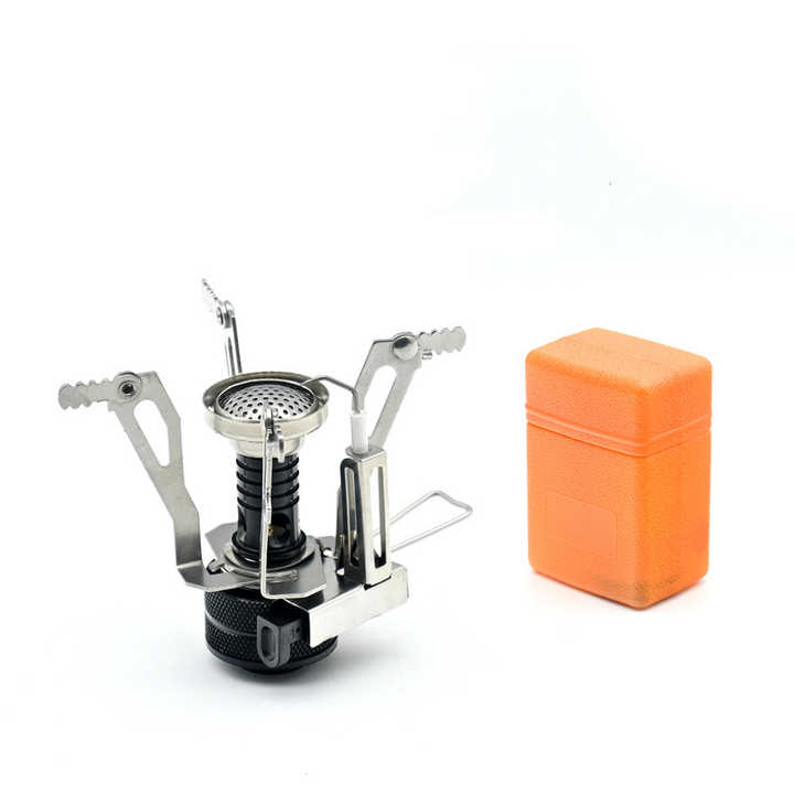 Ultra-Lightweight Compact Camping Gas Stove with 