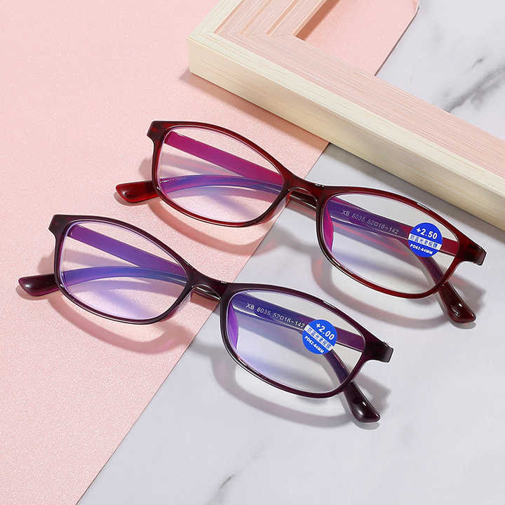 XB8035 TR Slim Frame Women's Reading Glasses 